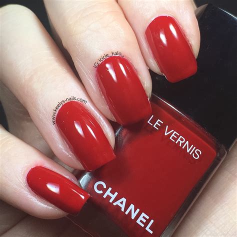 chanel red nail polish swatches|Chanel nail polish colour chart.